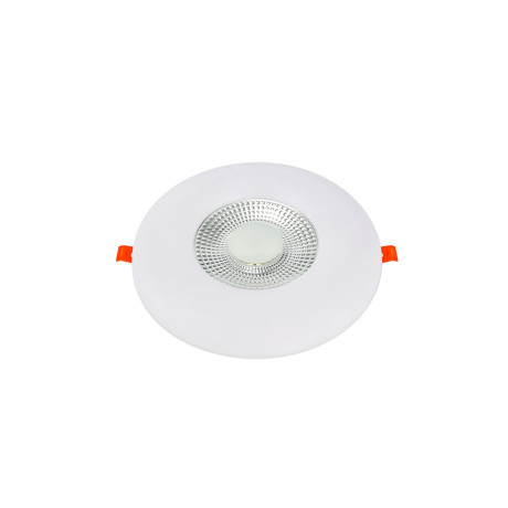 Світлодіодний LED світильник 36W 3000K-6500K 2880Lm врізний d-220 мм білий круглий