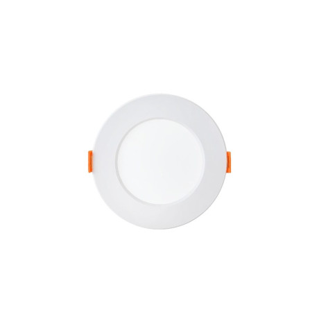 Світлодіодний LED світильник 9W 3CCT 780Lm врізний d-125мм білий круглий