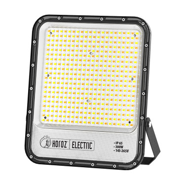 Світлодіодний LED прожектор 300W 3CCT 39000Lm IP65 чорний