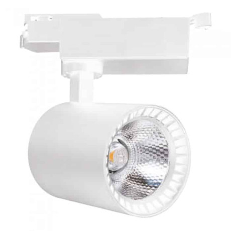 Світлодіодний LED світильник трековий COB LED 24W 4200K 1560Lm білий