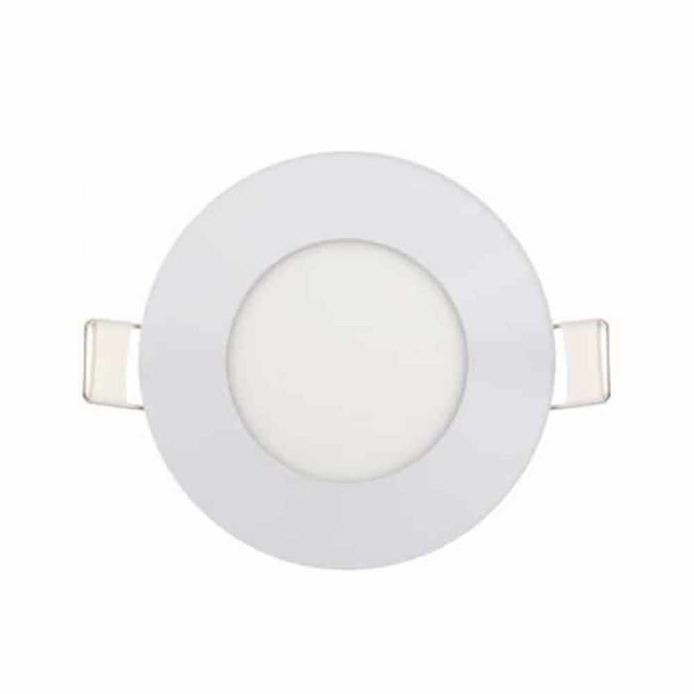 Світлодіодна LED панель 3W 4200K 110Lm врізна d-83мм кругла біла
