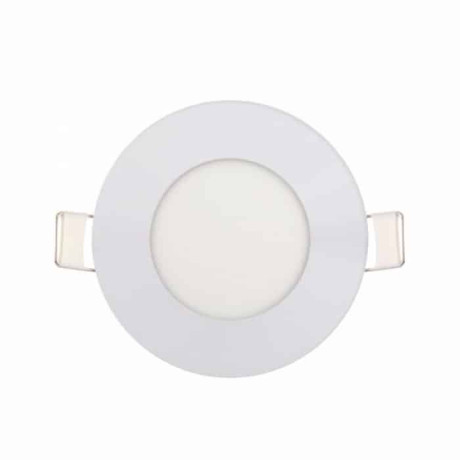 Світлодіодна LED панель 3W 4200K 110Lm врізна d-83мм кругла біла
