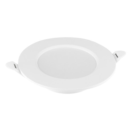 Світлодіодний LED світильник 5W 6400K 500Lm врізний d-105,5мм круглий білий