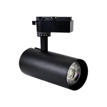 Світлодіодний LED світильник трековий COB LED 40W 4200K 3000Lm чорний
