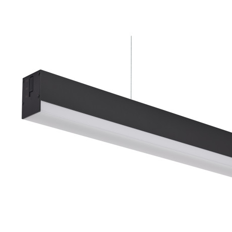 Світлодіодний LED світильник 40W 3CCT 4200Lm 50х1200мм чорний