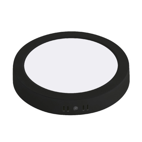 Світлодіодний LED світильник 24W 3CCT 2270Lm ІР20 220х32мм чорний круглий