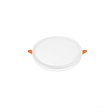 Світлодіодний LED світильник 36W 3CCT 2880Lm врізний d-265мм білий круглий