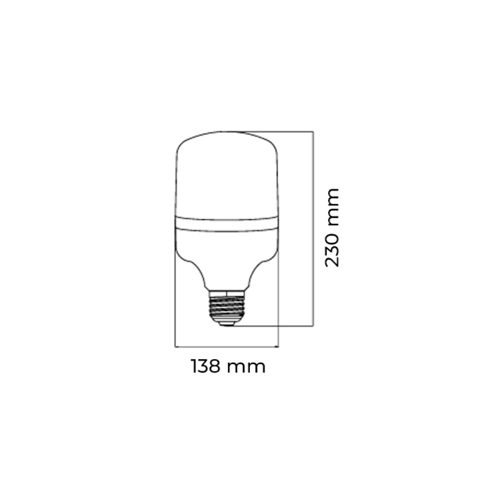 Світлодіодна LED лампа 100W Е27 10600Lm 6400K Світлодіодна LED лампа 100W Е27 10600Lm 6400K