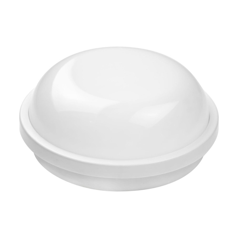 Світлодіодний LED світильник 15W 6400K 1500Lm IP65 163мм круглий білий