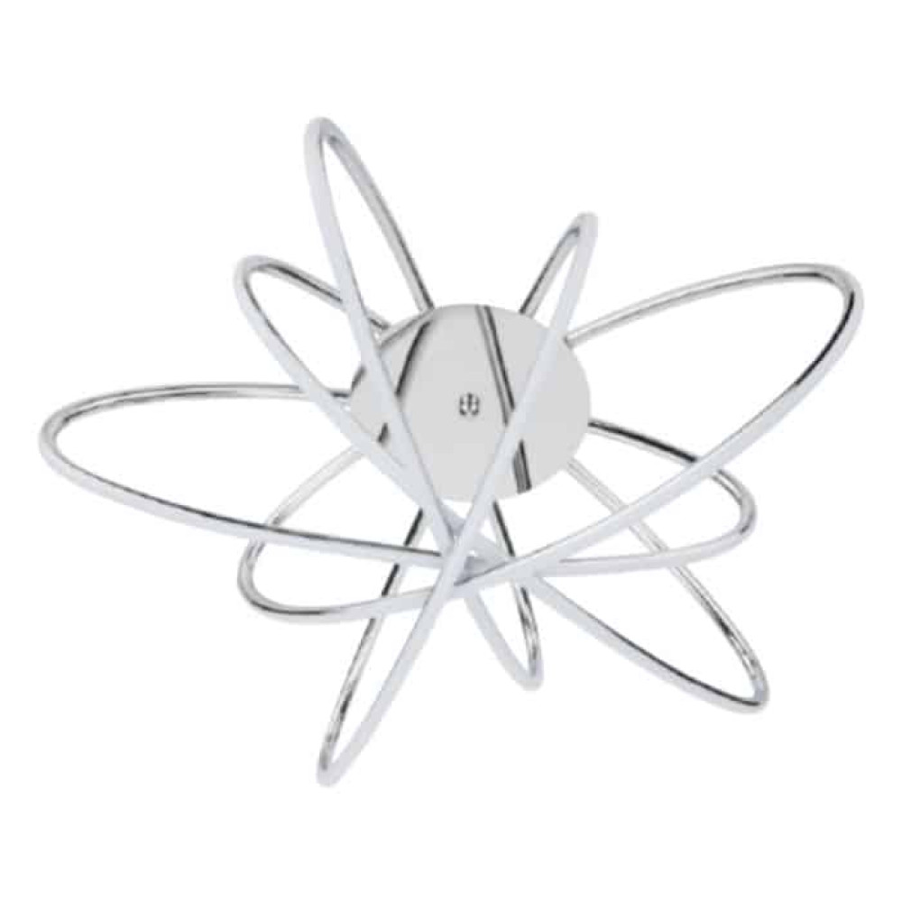 Світлодіодний LED світильник 100W 4000K 4500Lm 130х510мм кольору хром