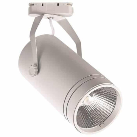 Світлодіодний LED світильник трековий COB LED 30W 4200K 2000Lm білий