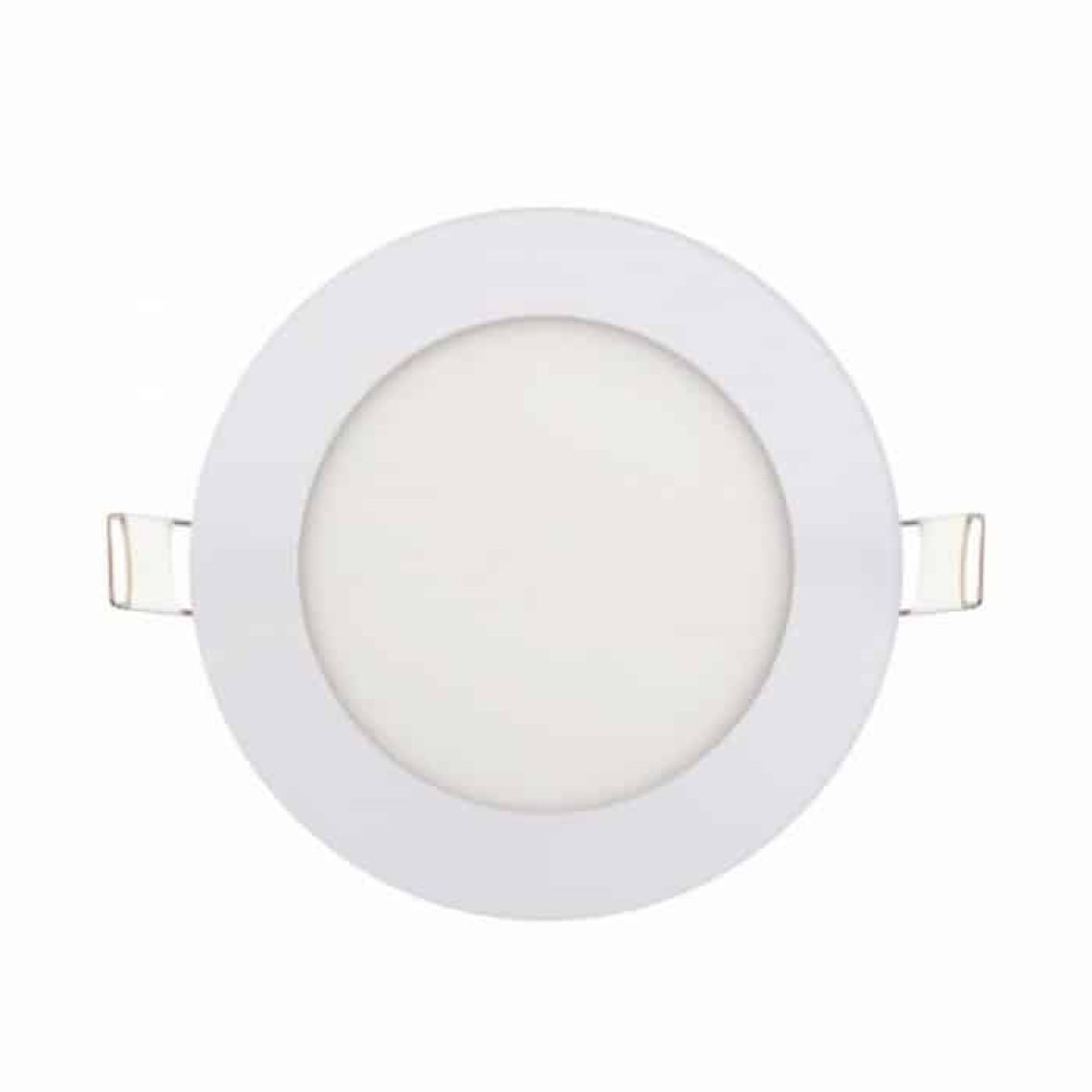 Світлодіодна LED панель 6W 6400K 270Lm врізна d-118,5мм кругла біла