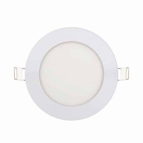 Світлодіодна LED панель 6W 6400K 270Lm врізна d-118,5мм кругла біла