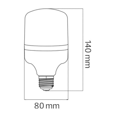 Світлодіодна LED лампа 20W Е27 1650Lm 4200K