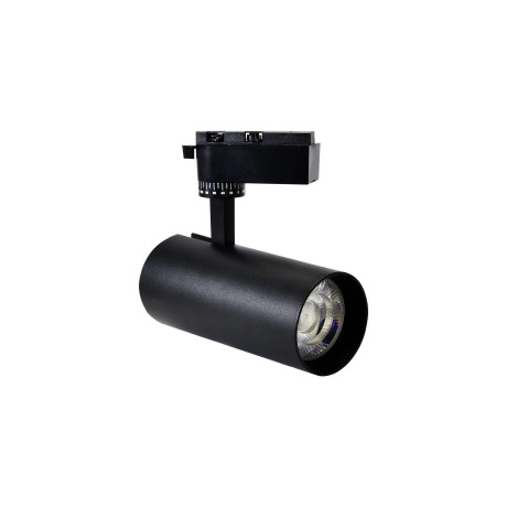 Світлодіодний LED світильник трековий COB LED 10W 4200K 800Lm чорний
