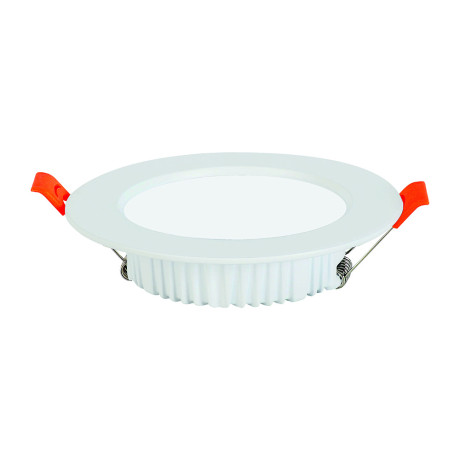 Світлодіодний LED світильник 12W 3CCT 900Lm врізний d-120мм білий круглий