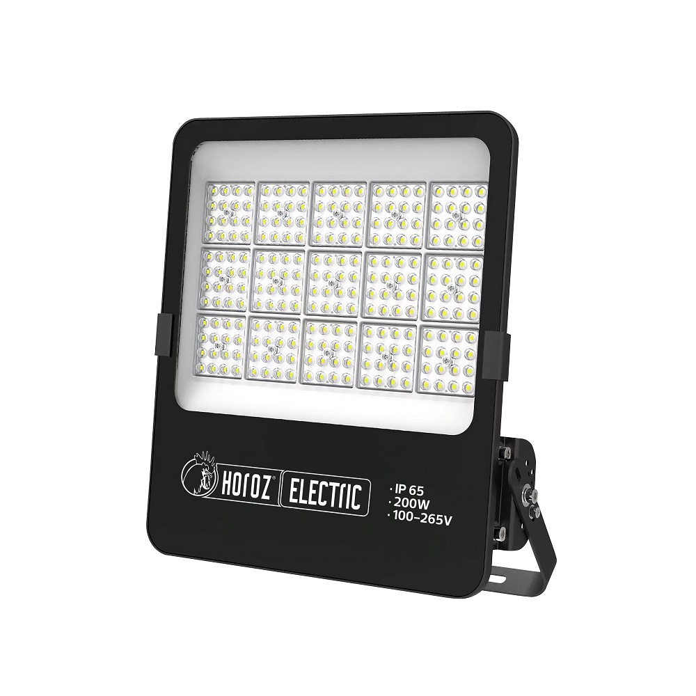Світлодіодний LED прожектор 200W 6400K 24000Lm IP65 чорний 360х325мм Світлодіодний LED прожектор 200W 6400K 24000Lm IP65 чорний 360х325мм