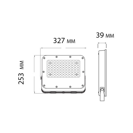Світлодіодний LED прожектор 200W 3CCT 26000Lm IP65 сірий