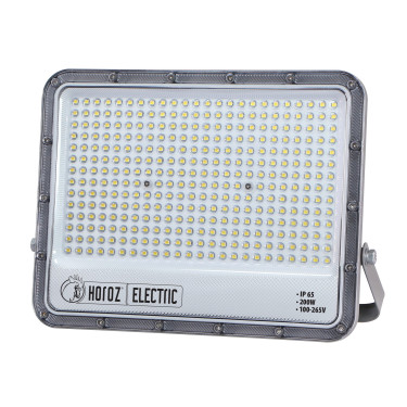 Світлодіодний LED прожектор 200W 3CCT 26000Lm IP65 сірий