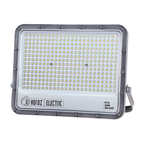 Світлодіодний LED прожектор 200W 3CCT 26000Lm IP65 сірий
