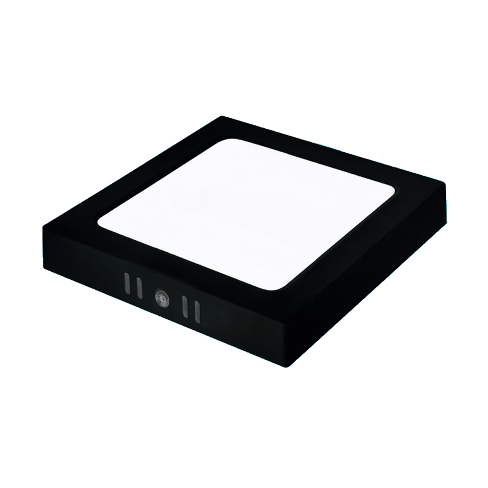 Світлодіодний LED світильник 18W 3CCT 1660Lm ІР20 173х32мм чорний квадратний