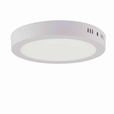 Світлодіодний LED світильник 18W 4200K 1300Lm 210мм білий круглий