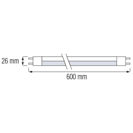 Світлодіодна LED лампа T8 9W G13 750Lm 60см 4000K