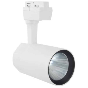 Світлодіодний LED світильник трековий COB LED 36W 4200K 2880Lm білий Світлодіодний LED світильник трековий COB LED 36W 4200K 2880Lm білий