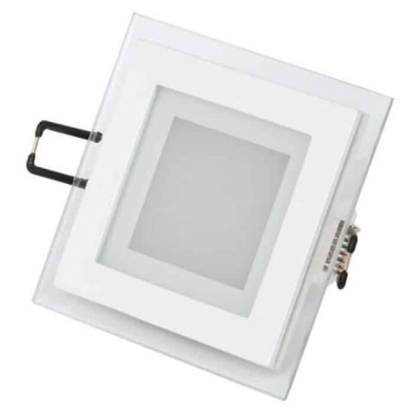 Світлодіодний LED світильник 6W 4200K 480Lm врізний 96мм білий квадратний