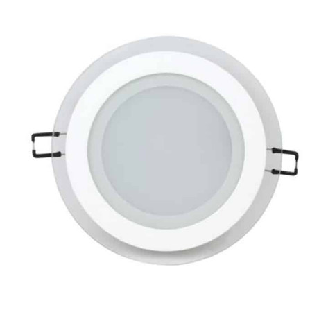 Світлодіодний LED світильник 12W 4200K 744Lm врізний d-160мм білий круглий