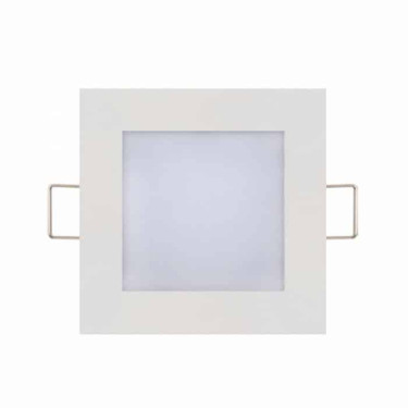 Світлодіодна LED панель 3W 6400K 110Lm врізна 89мм квадратна біла Світлодіодна LED панель 3W 6400K 110Lm врізна 89мм квадратна біла