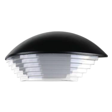 Світлодіодний LED світильник садово-парковий 6W 4200K 350Lm IP54 настінний чорний