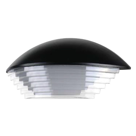 Світлодіодний LED світильник садово-парковий 6W 4200K 350Lm IP54 настінний чорний