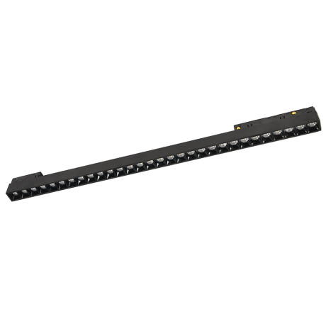 Світлодіодний LED світильник трековий лінійний магнітний 6W 4200K 540Lm 48V DC чорний