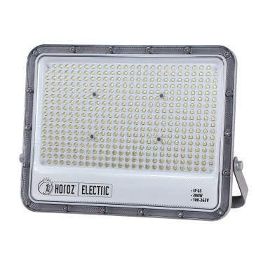 Світлодіодний LED прожектор 300W 3CCT 39000Lm IP65 сірий