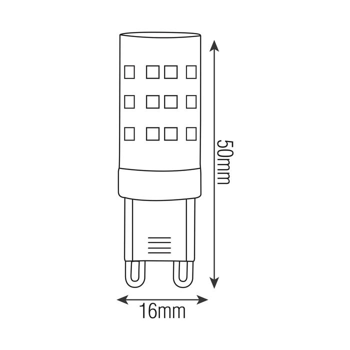 Світлодіодна LED лампа G9 6W 480Lm 4200K