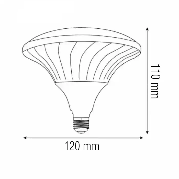 Світлодіодна LED лампа Уфо 30W Е27 3000Lm 6400K