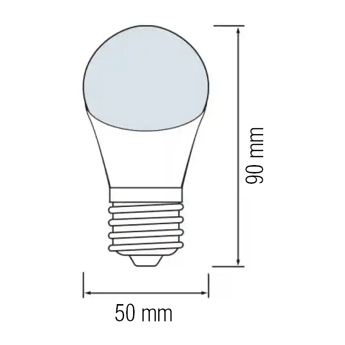 Світлодіодна LED лампа A60 3W E27 38Lm