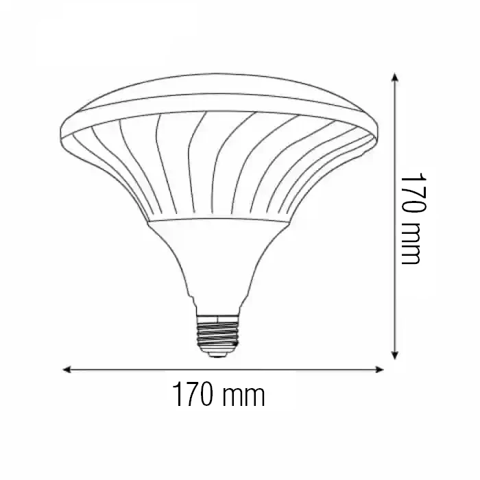 Світлодіодна LED лампа Уфо 70W Е27 7000Lm 6400K